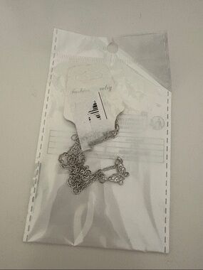 Silver Butterfly Necklace